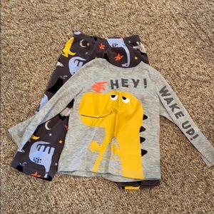 Dinosaur pajama set